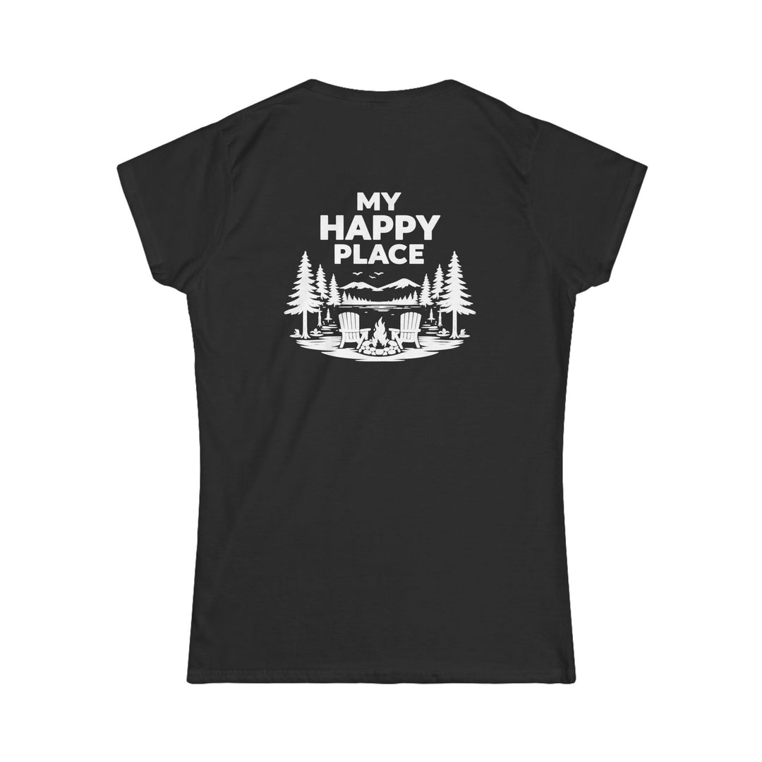 Raquette Lake Ladies Tee - My Happy Place