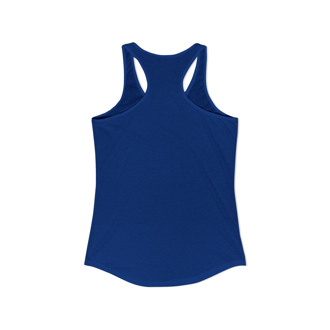 I Might Be Laid Back Ladies Racerback Tank