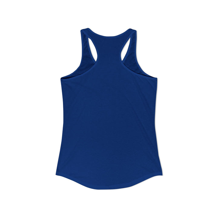 I Might Be Laid Back Ladies Racerback Tank