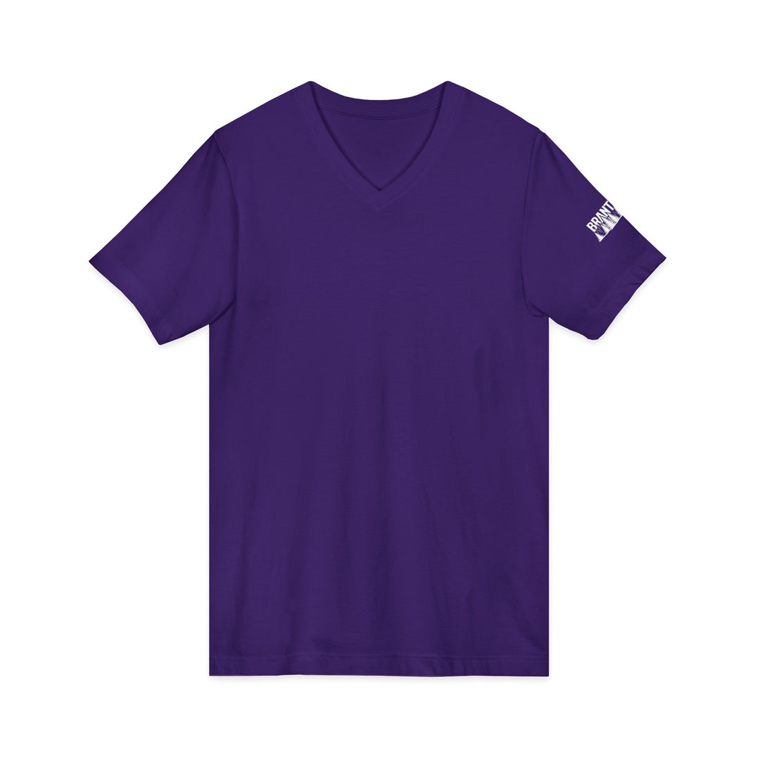 Brant Lake Trees Unisex V-Neck Tee