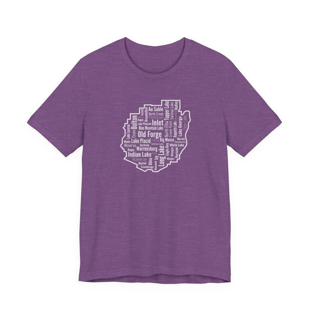 Adirondack Towns Unisex T-Shirt