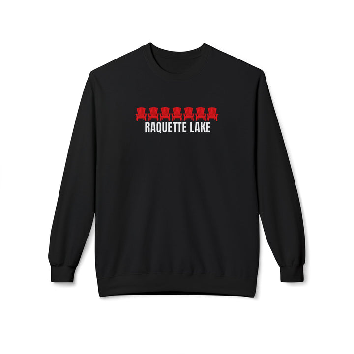 Raquette Lake Sweatshirt - Red Chairs
