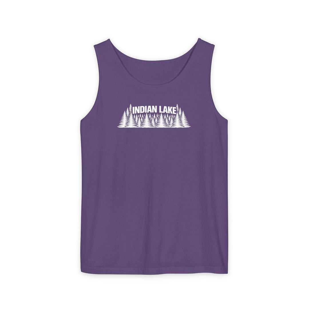 Indian Lake Unisex Tank - Trees