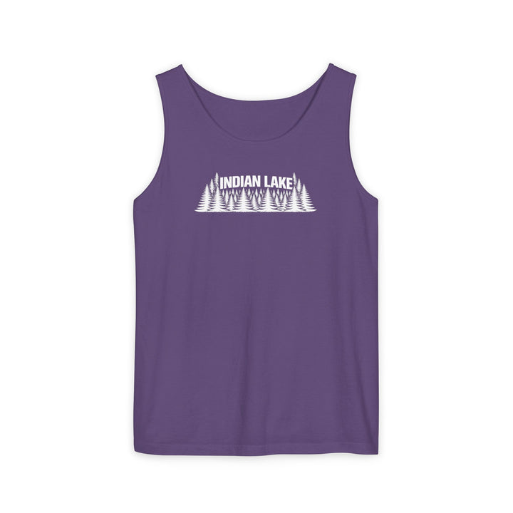 Indian Lake Unisex Tank - Trees