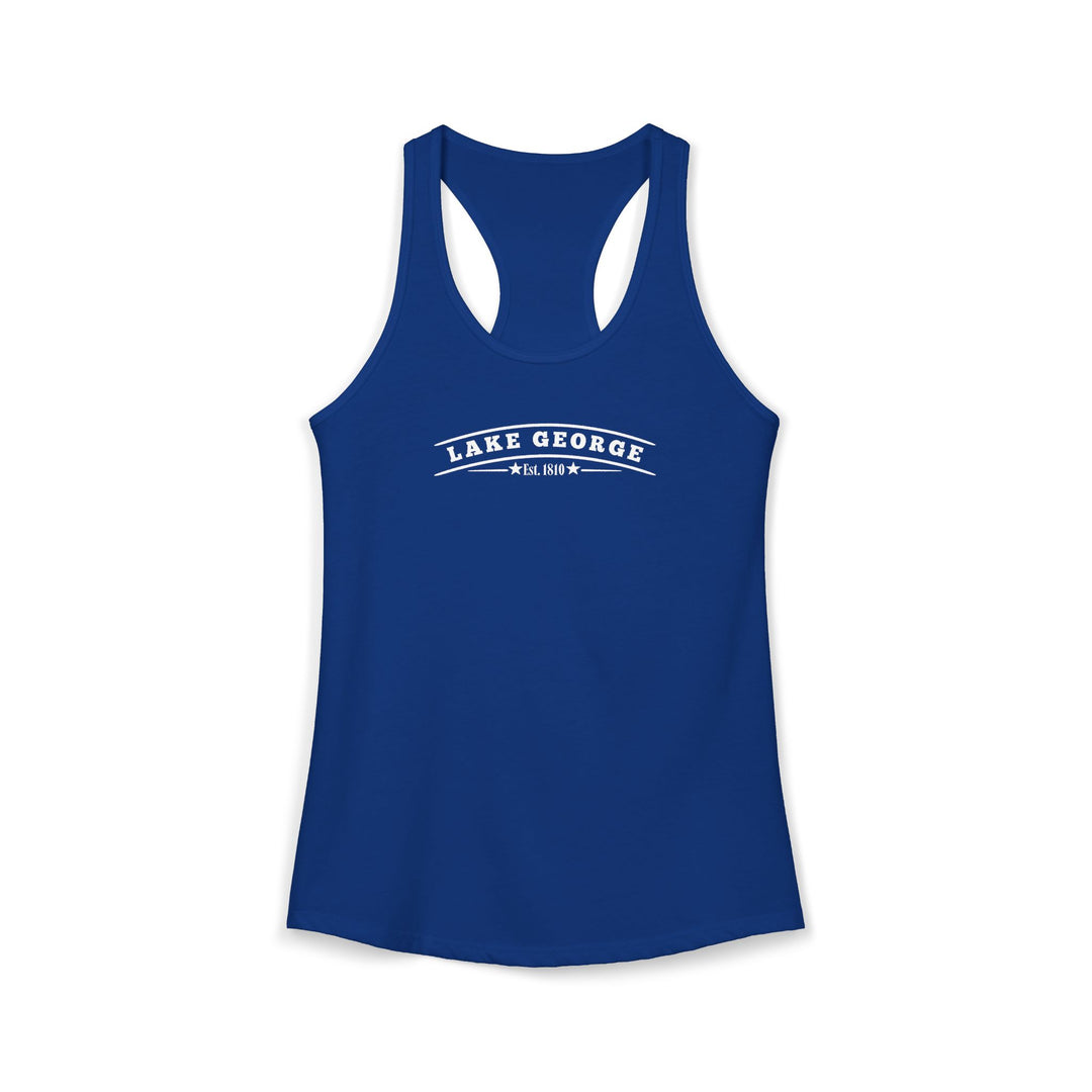 Lake George Est 1810 Racerback Tank