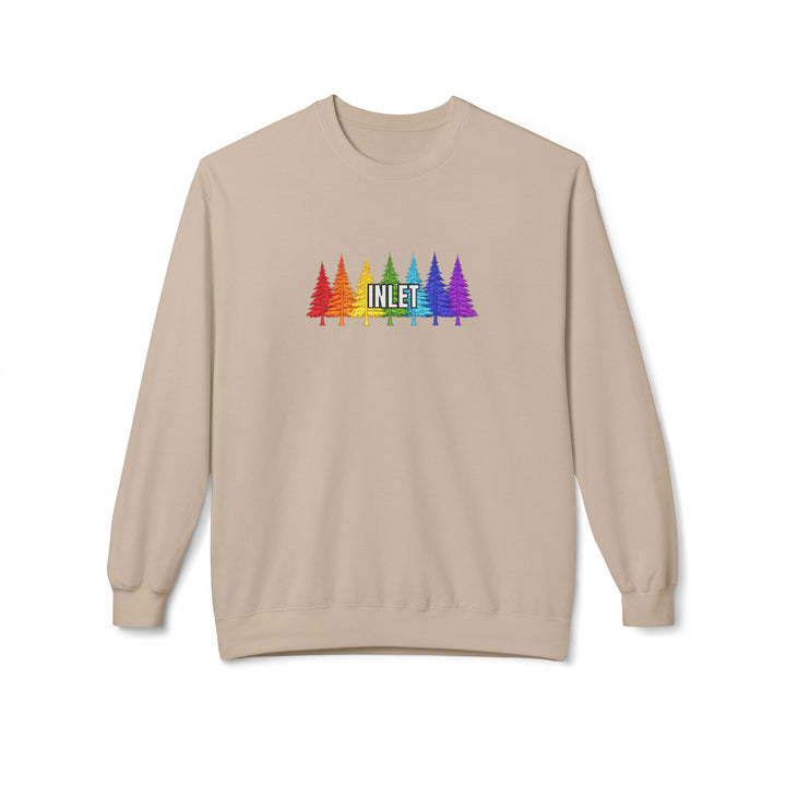 Inlet Sweatshirt - Rainbow Trees