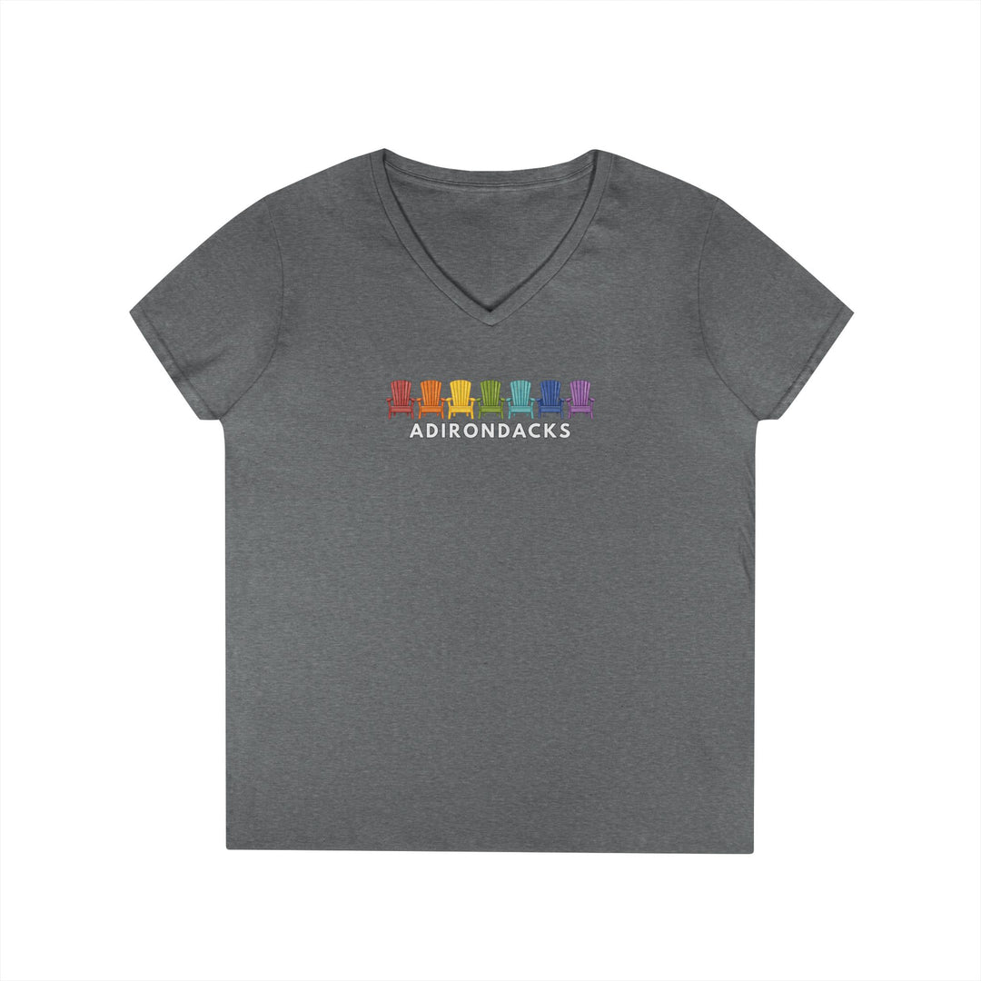 Adirondack Rainbow Chairs Ladies V-Neck