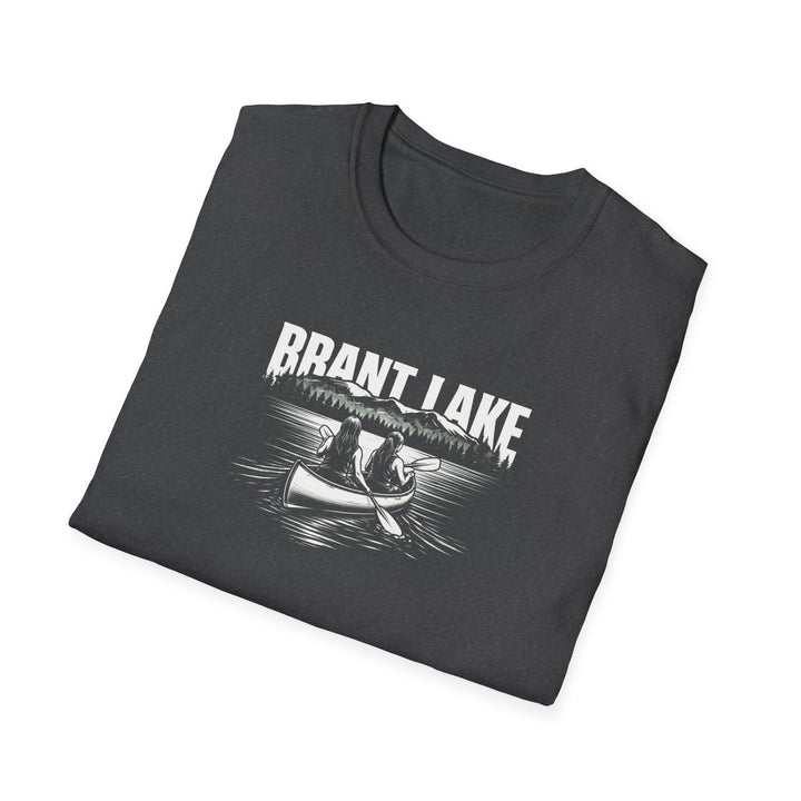 Brant Lake Unisex T-Shirt - Canoe