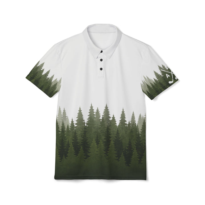 ADK Pine Trees Golf Polo