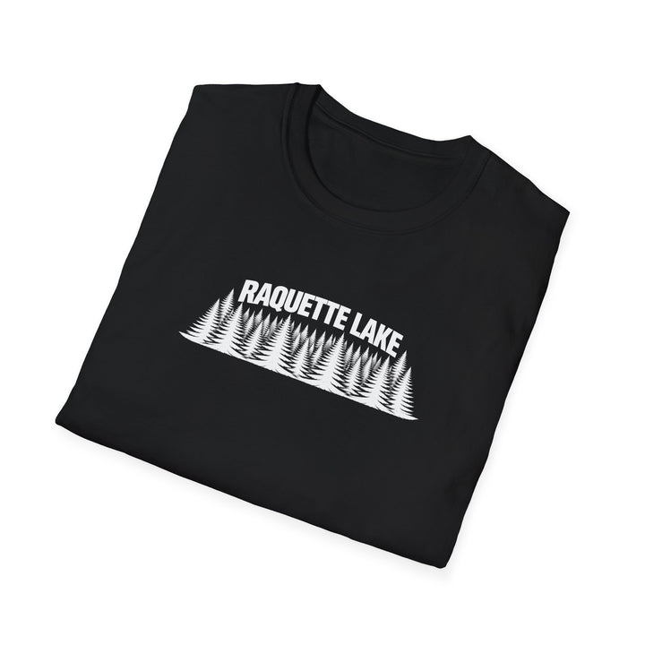 Raquette Lake Unisex T-Shirt - Trees