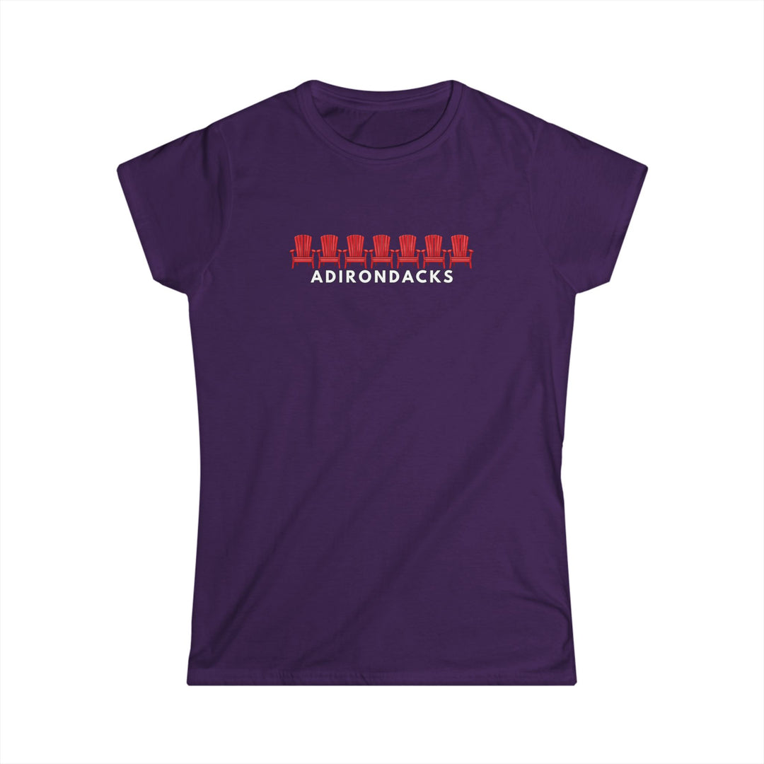 Adirondack Chairs Ladies T-Shirt