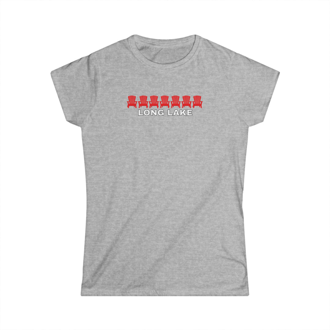 Long Lake ADK Chairs Ladies Tee