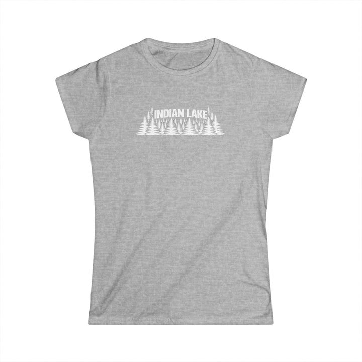 Indian Lake Ladies Tee - Trees