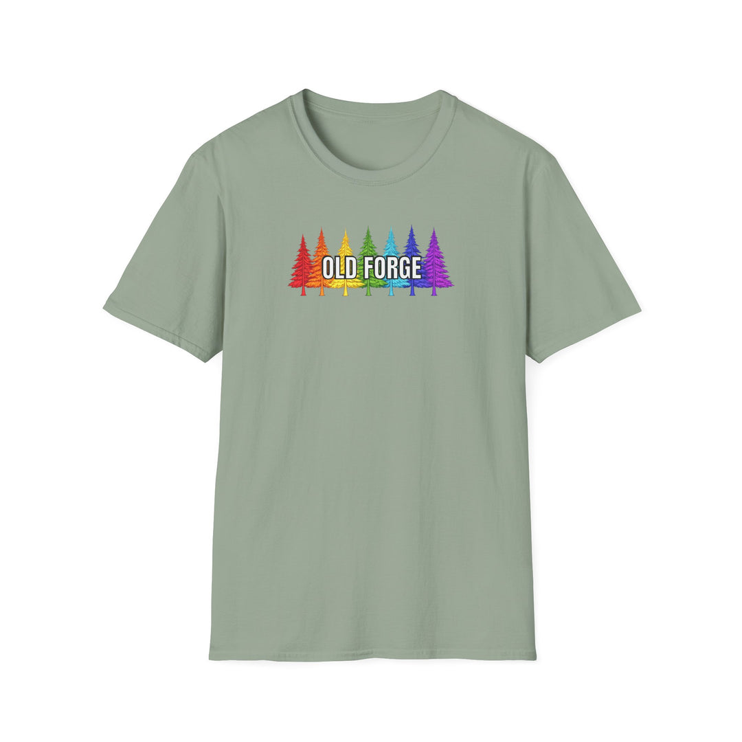 Old Forge Rainbow Trees Unisex T-Shirt