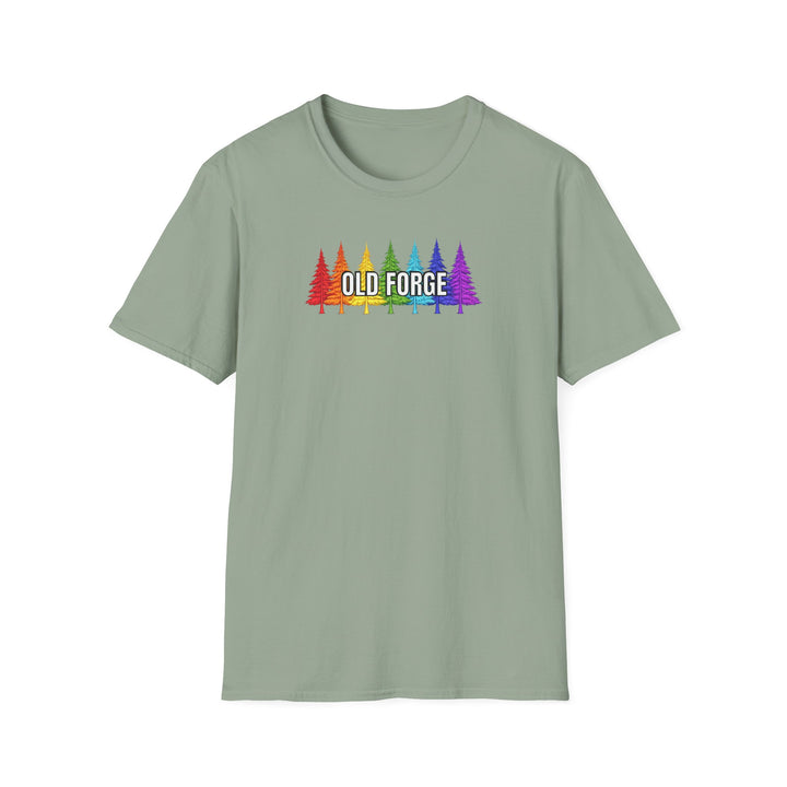 Old Forge Rainbow Trees Unisex T-Shirt