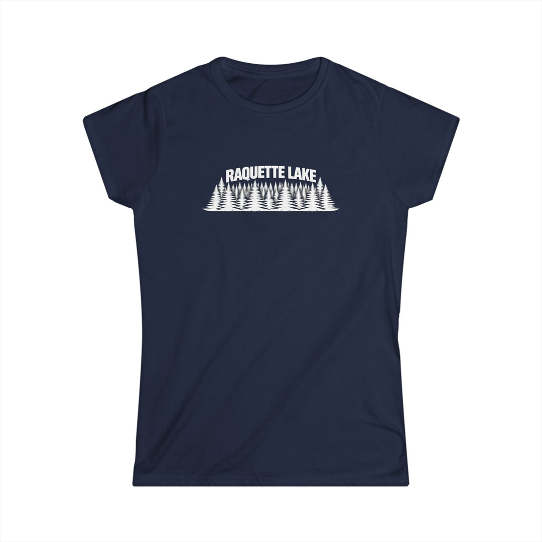Raquette Lake Ladies Tee - Trees