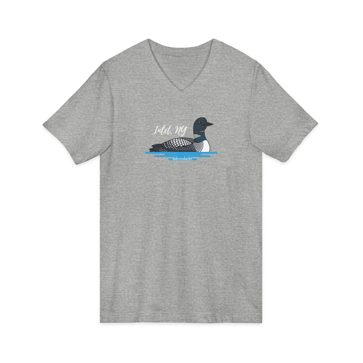 Inlet Loon Unisex V-Neck T-Shirt
