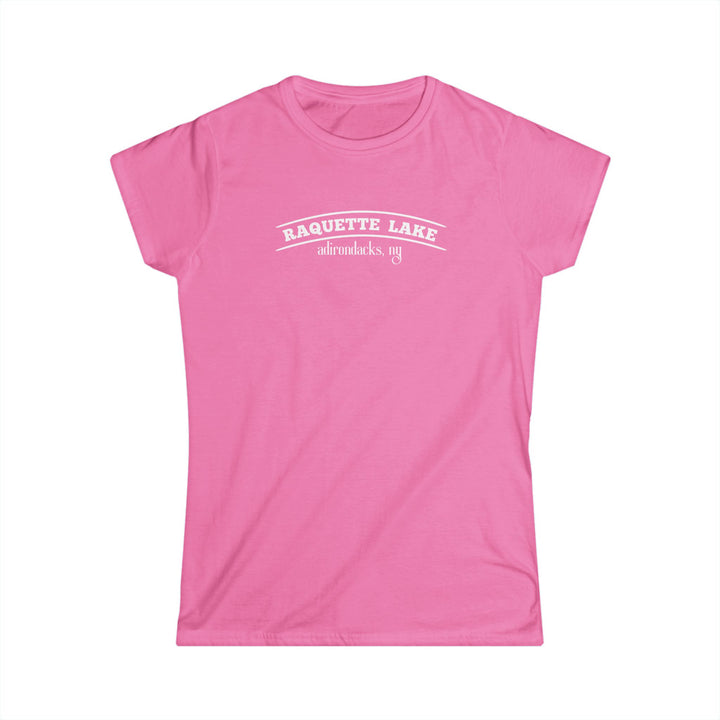 Raquette Lake Ladies Tee - My Happy Place