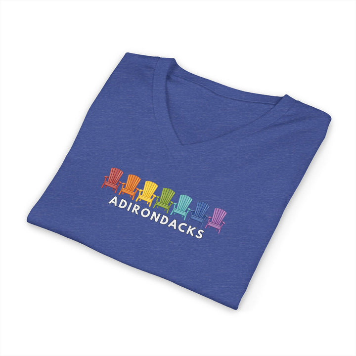 Adirondack Rainbow Chairs Unisex V-Neck