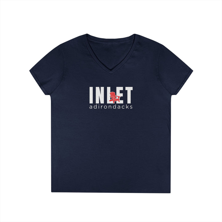 Inlet Adirondacks Ladies V-Neck T-Shirt