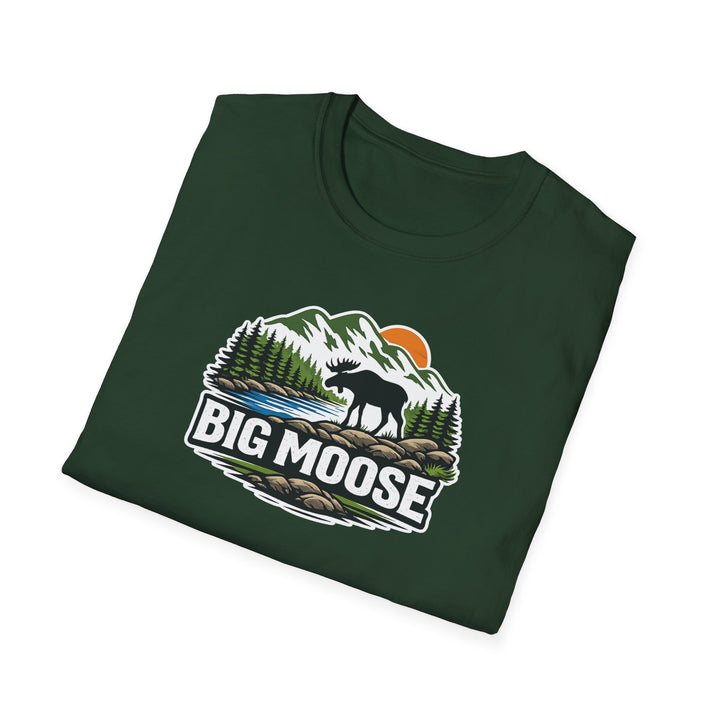 Big Moose Sunset Unisex T-Shirt