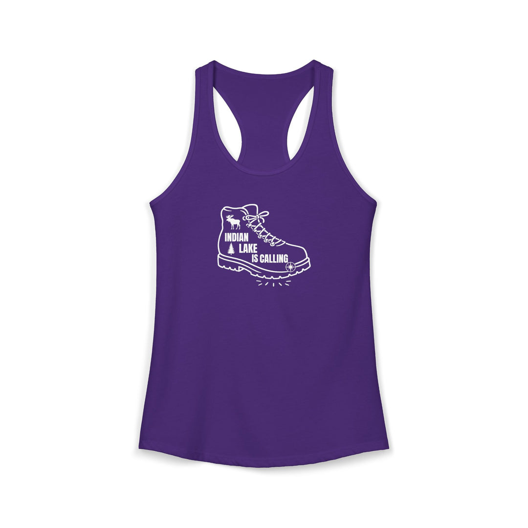 Indian Lake is Calling Ladies Racerback