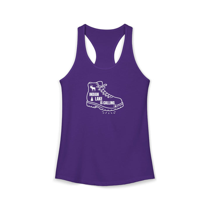 Indian Lake is Calling Ladies Racerback