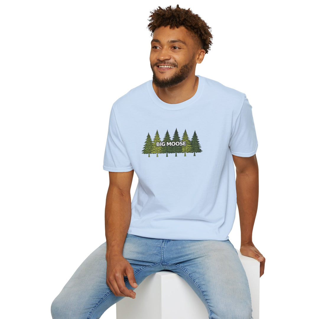 Big Moose Pine Tree T-Shirt