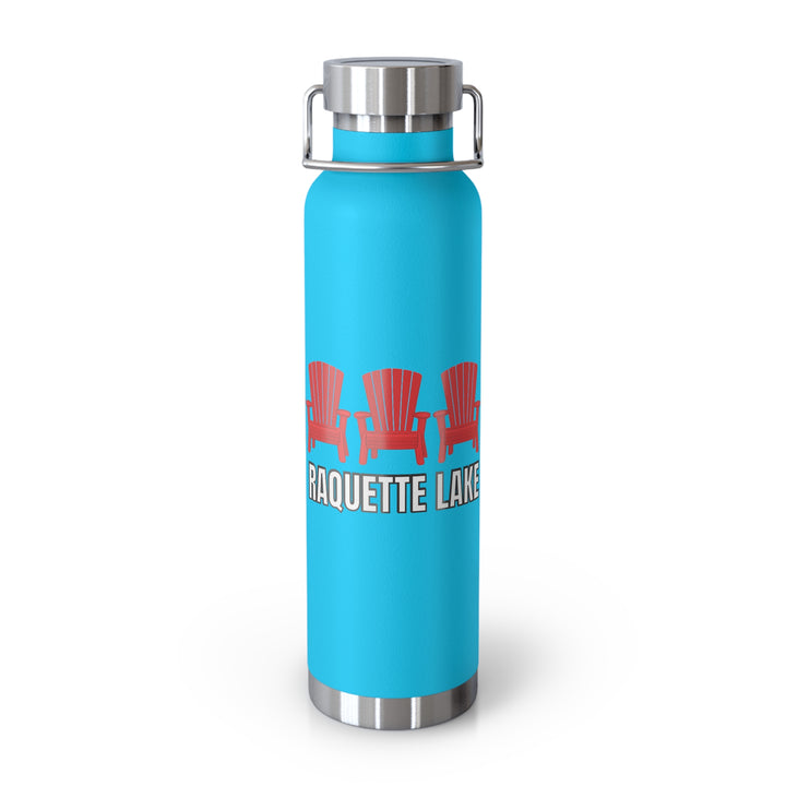 Raquette Lake Adirondack Chairs 22oz Insulated Water Bottle