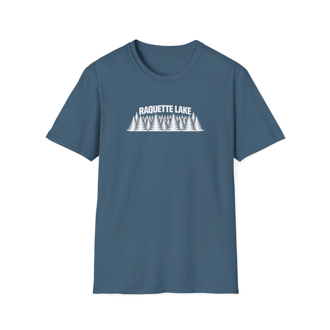 Raquette Lake Unisex T-Shirt - Trees