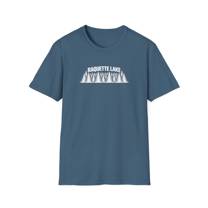 Raquette Lake Unisex T-Shirt - Trees