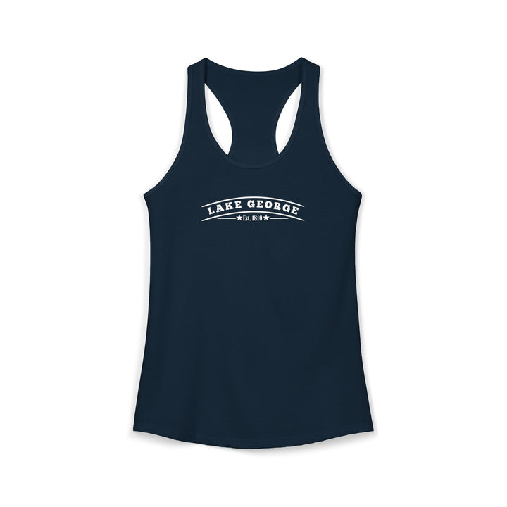 Lake George Est 1810 Racerback Tank