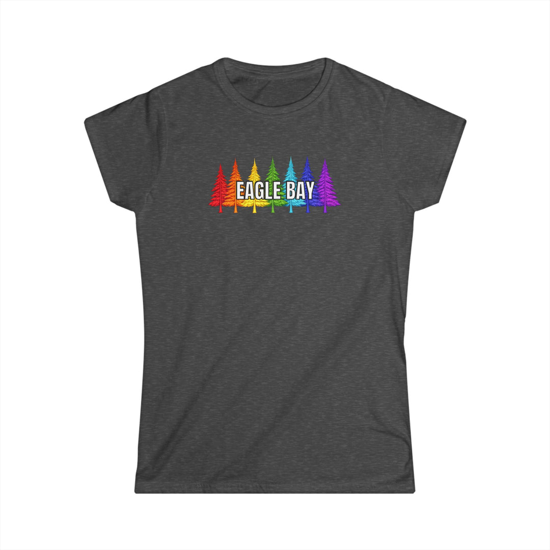 Eagle Bay Ladies Tee Rainbow Trees