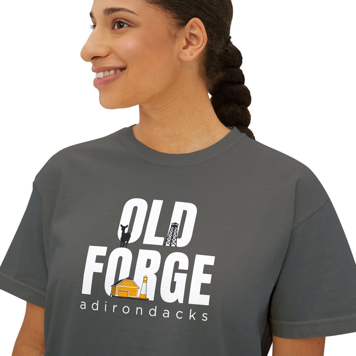 Old Forge Adirondacks Ladies Boxy Tee