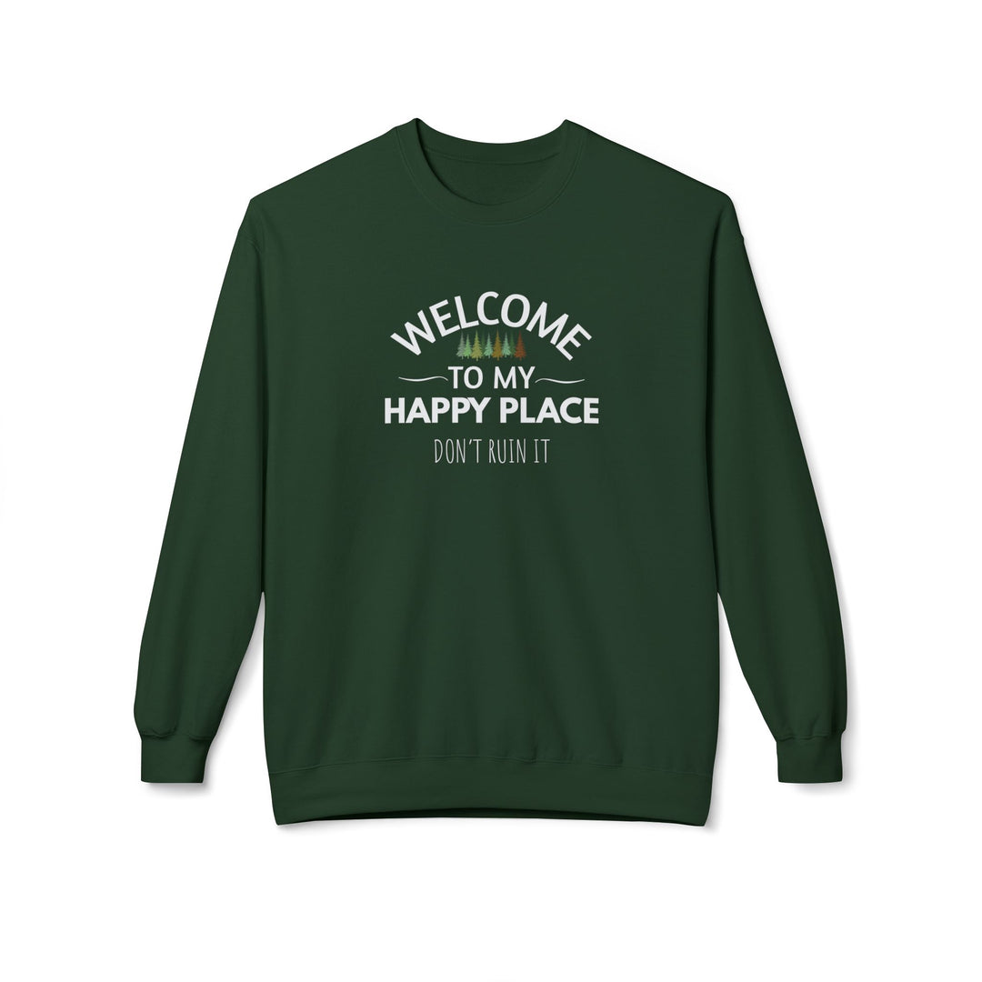 Welcome To My Happy Place Sweatshirt