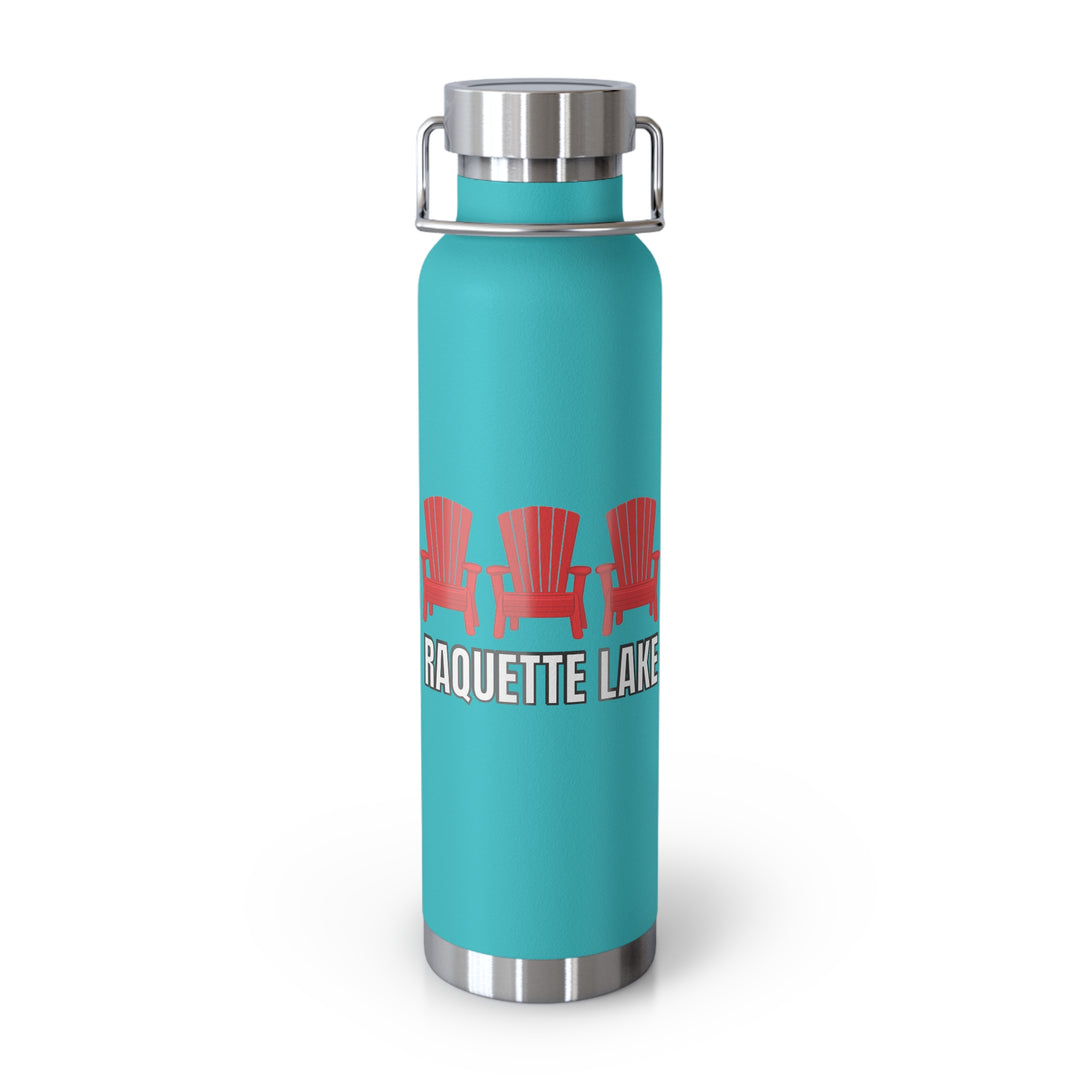 Raquette Lake Adirondack Chairs 22oz Insulated Water Bottle