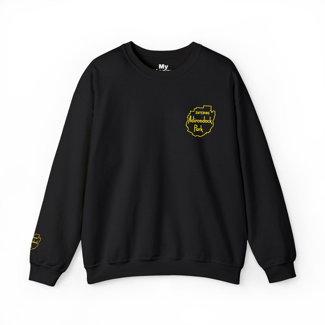 Entering Adirondack Park - Embroidered Sweatshirt