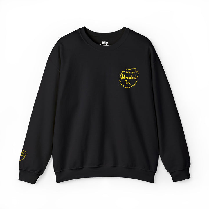 Entering Adirondack Park - Embroidered Sweatshirt