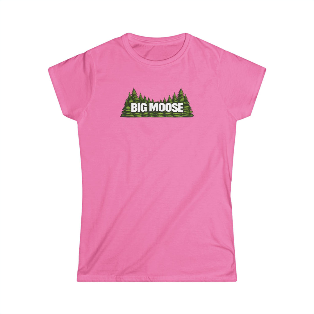 Big Moose Trees Ladies Tee