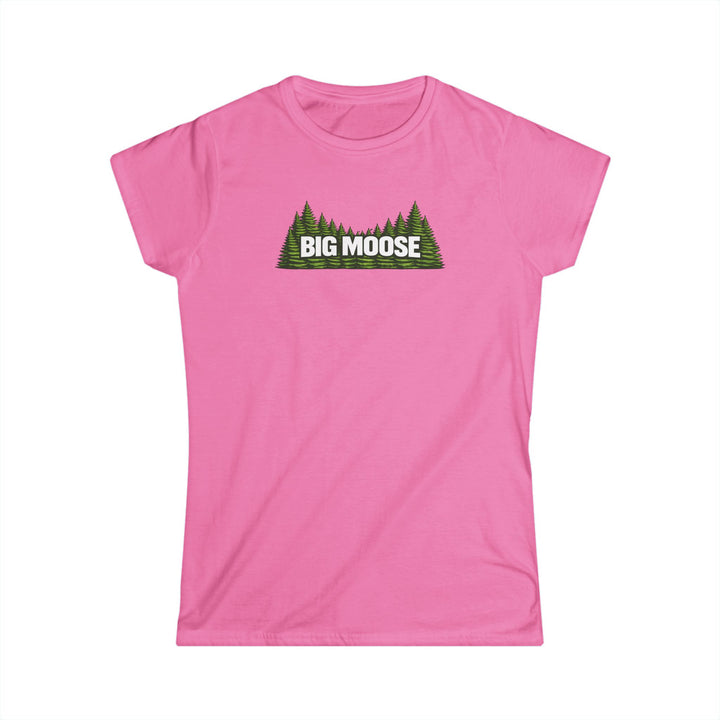 Big Moose Trees Ladies Tee