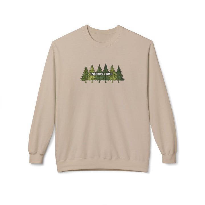 Indian Lake Sweatshirt - Pine Trees
