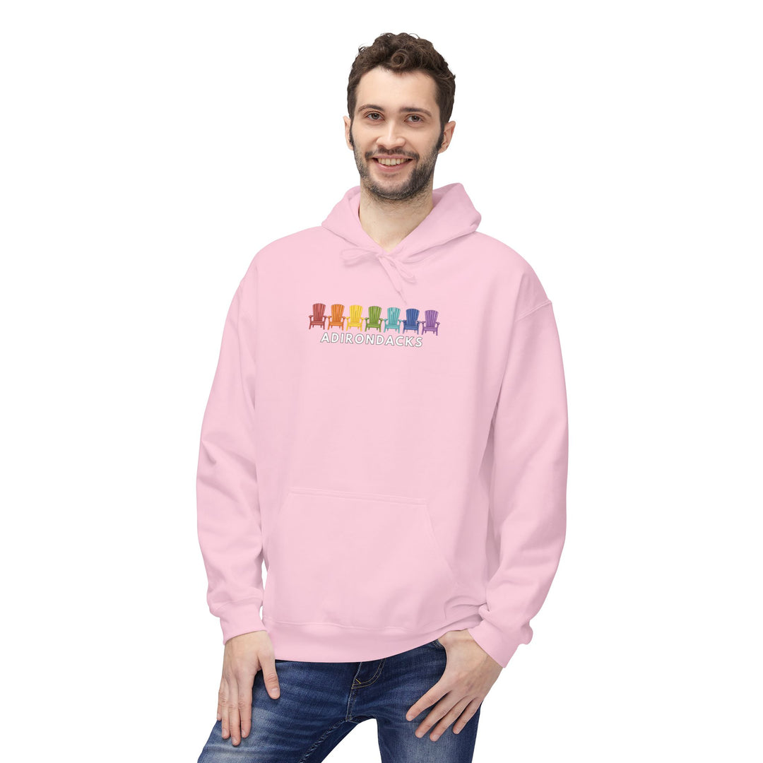 Adirondacks Rainbow Chairs Hoodie