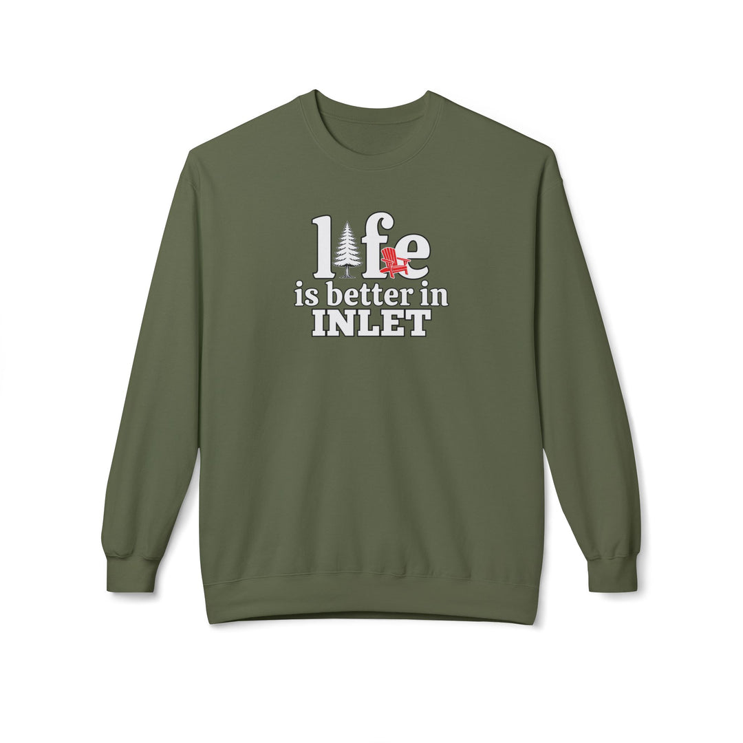 Life is Better in Inlet Sweatshirt