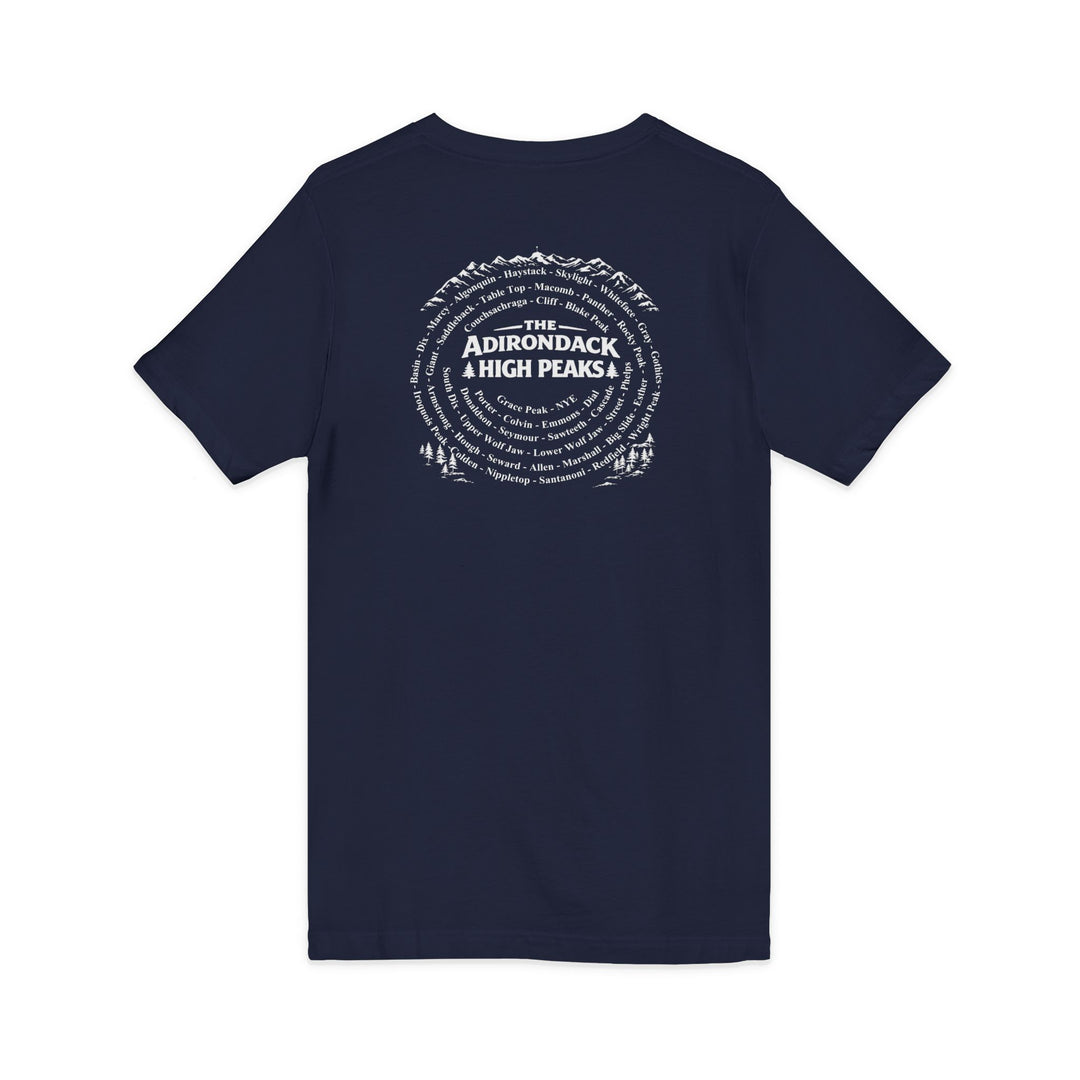 Adirondack High Peaks Unisex V-neck