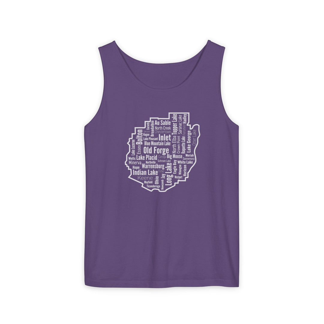 Adirondack Towns Unisex Tank
