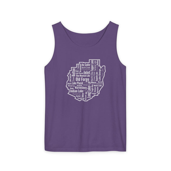 Adirondack Towns Unisex Tank
