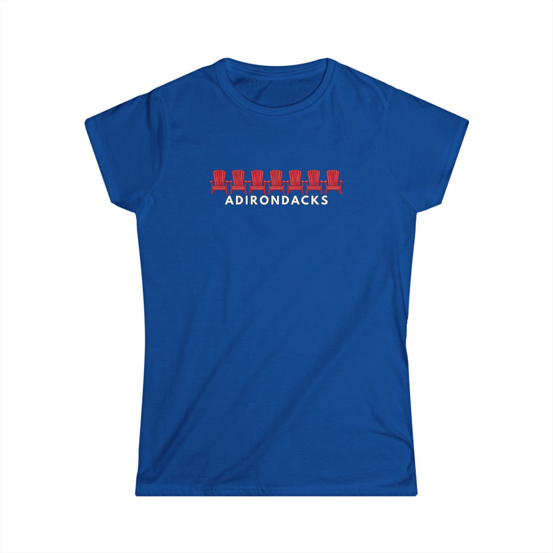 Adirondack Chairs Ladies T-Shirt