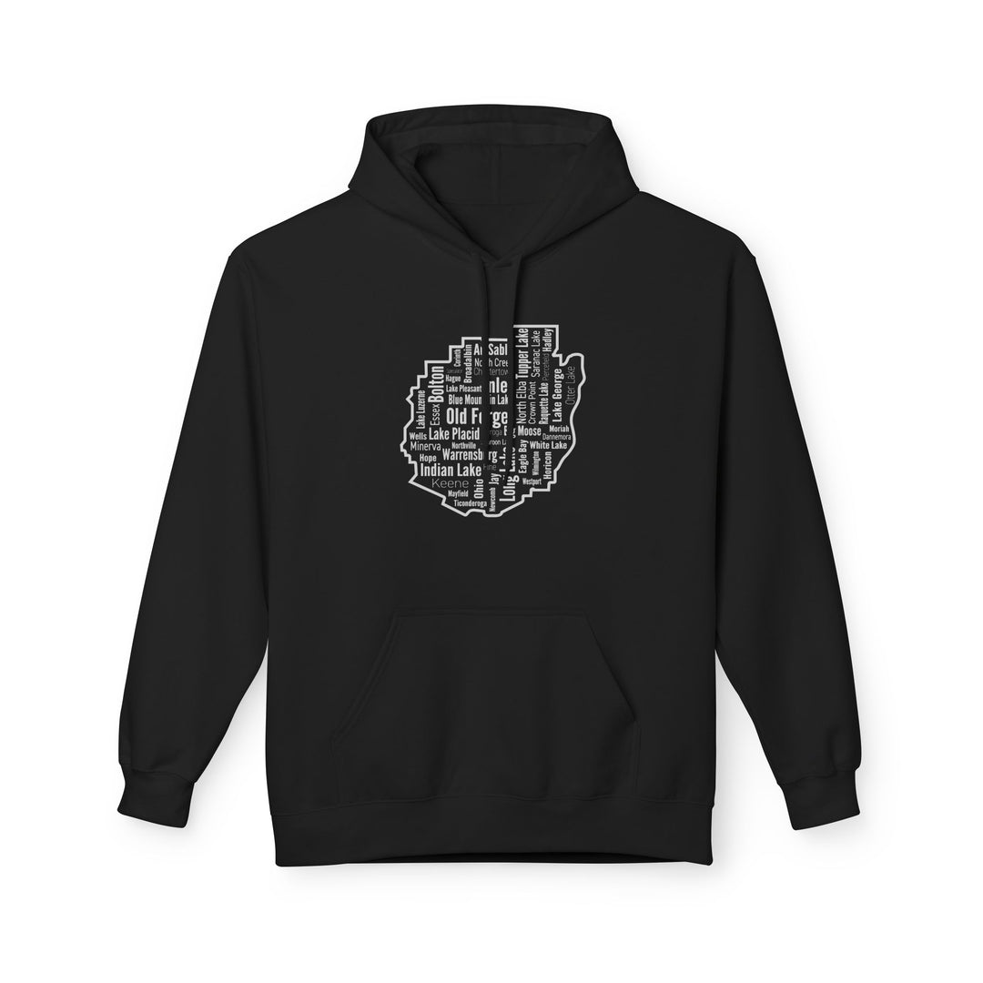 Adirondack Towns Hoodie