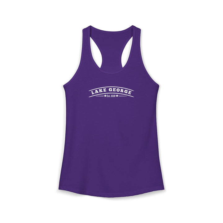 Lake George Est 1810 Racerback Tank