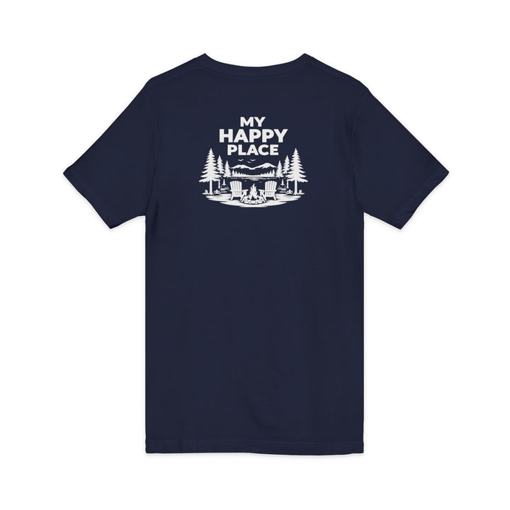 Lake George My Happy Place Unisex V-Neck